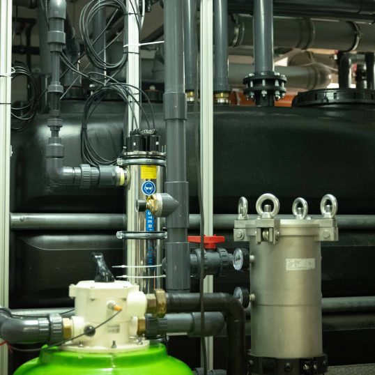 Symbolising the environmental awareness of family businesses: Water treatment plant